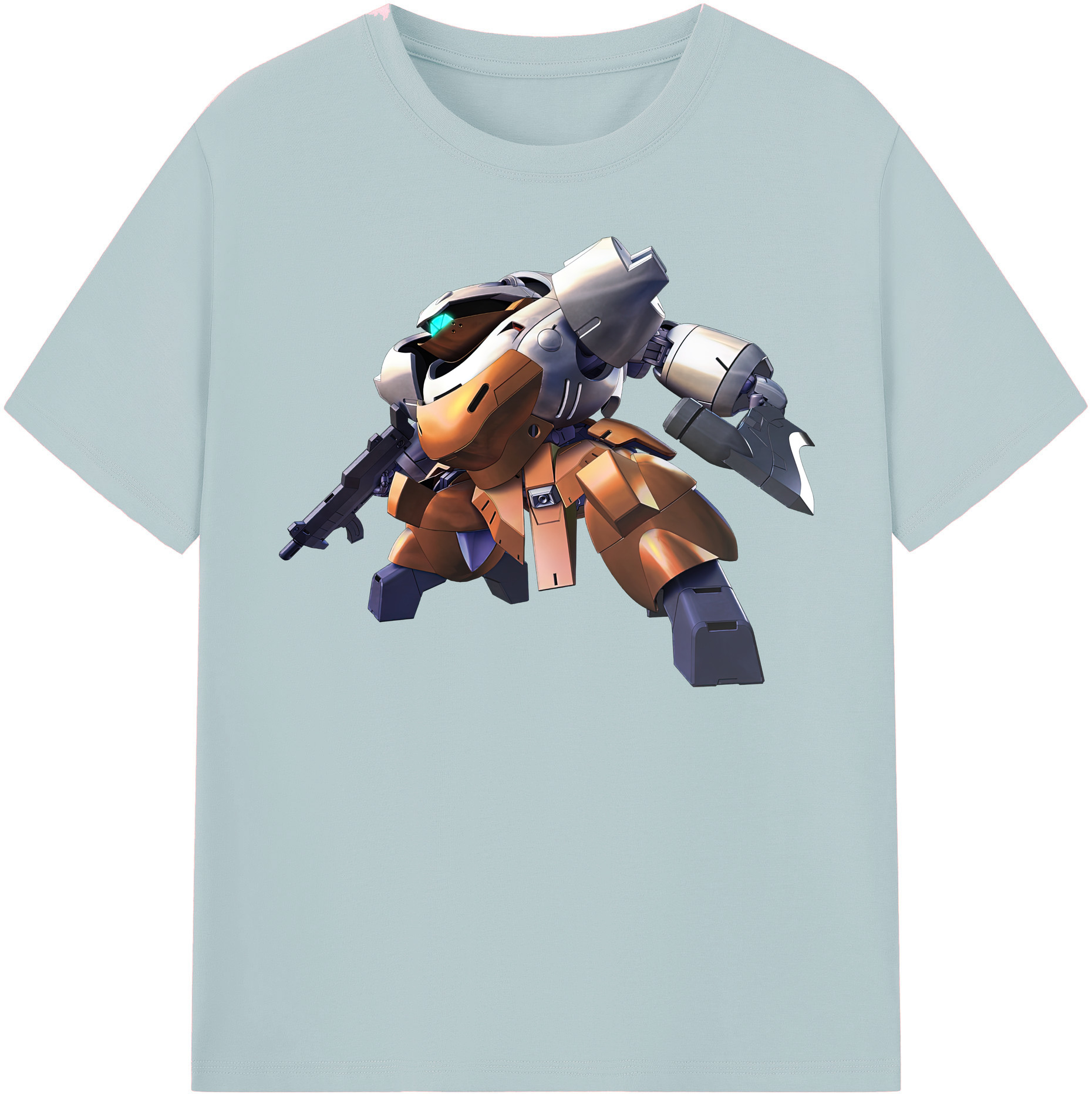 （画像用） 機動戦士ガンダム Mobile Suit Gundam 綿100％半袖Tシャツ（フロントプリント）